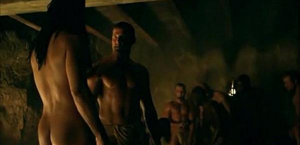  Spartacus - all erotic scenes - Gods of The Arena